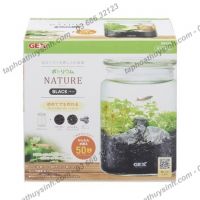 Bộ hồ tiểu cảnh thủy tinh - Gex Bottlium Nature Set Black